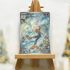 Thẻ hình Pokemon Raboot 147/142 - Lá bài Stellar Crown Illustration Rare tiếng Anh chính hãng
